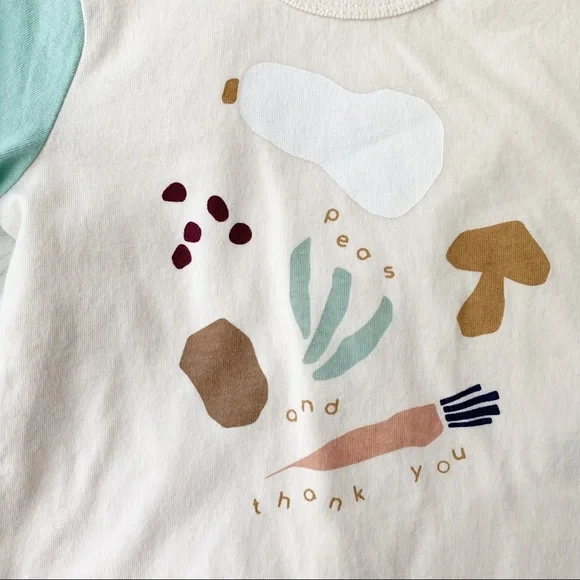 Peek Peas And Thank You Tee - Picture 2 of 6